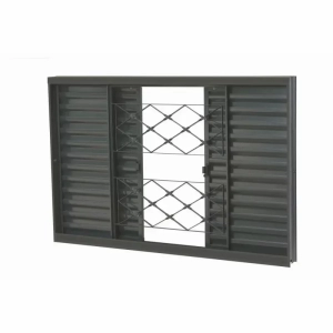 VENEZIANA ECONOMICA 4 FOLHAS - 2 FOLHAS FIXAS 150X100X12