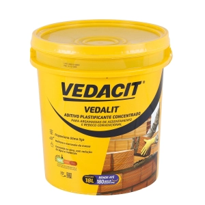 Aditivo Plastificante Vedalit 18L Vedacit